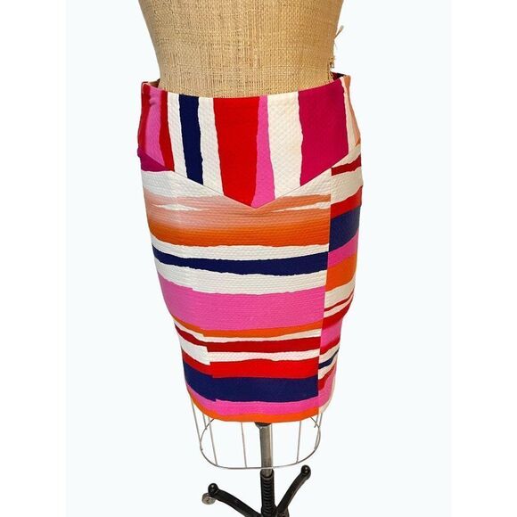 Diane von Furstenberg Multicolor Pencil Skirt 4 - Picture 1 of 6